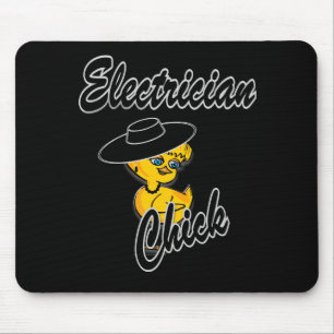 Elektrochick #4 mousepad