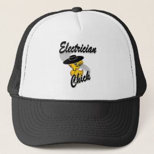 Elektrochick #4 truckerkappe
