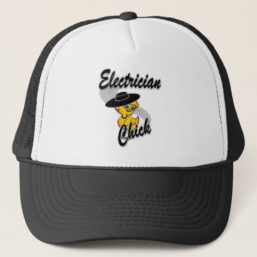 Elektrochick #4 truckerkappe (Vorderseite)
