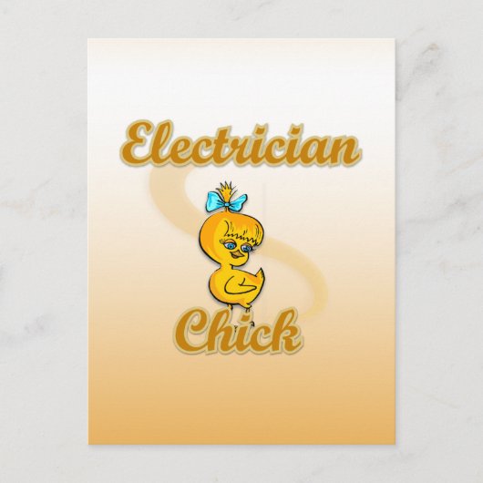 Elektrochick Postkarte (Vorderseite)