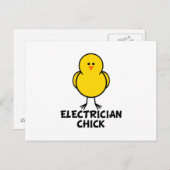 Elektrochick Postkarte (Vorne/Hinten)