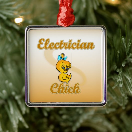 Elektrochick Silbernes Ornament (Baum)
