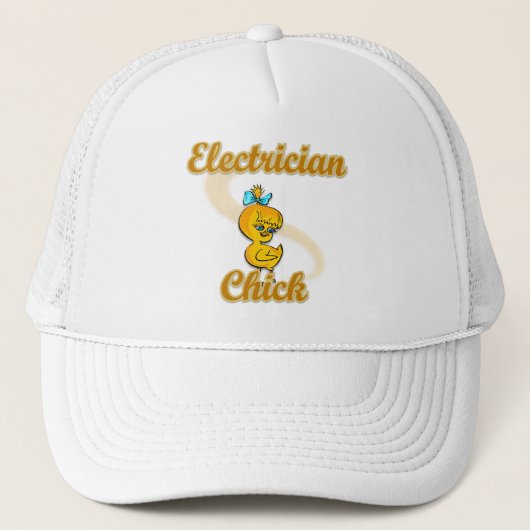 Elektrochick Truckerkappe (Vorderseite)