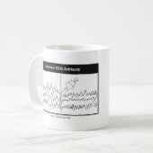 Elektroden-Pop! Kaffee-Tasse Kaffeetasse (Vorderseite Links)