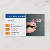 Elektrodienstleistungen | Elektrischer Visitenkarte (Vorderseite)
