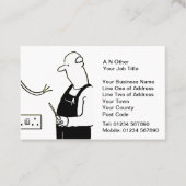 Elektrodienstleistungen Visitenkarte (Vorderseite)