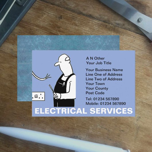 Elektrodienstleistungen Visitenkarte
