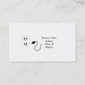 Elektrodienstleistungen Visitenkarte (Rückseite)