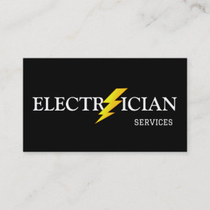 Elektrofachbetrieb - Elektriker Visitenkarte