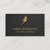 Elektrofachmann Visitenkarte (Vorderseite)