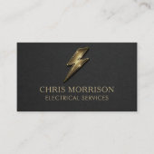 Elektrofachmann Visitenkarte (Vorderseite)