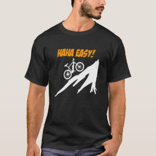 Elektrofahrrad HAHA EASY E-Bike Lustiger EBike-Fah T-Shirt