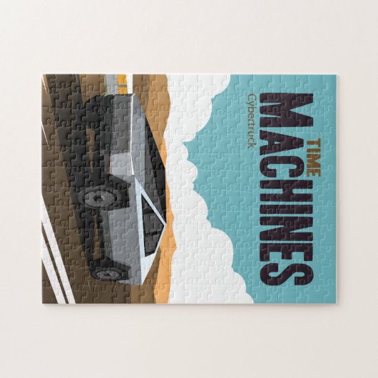 Elektrofahrzeug Puzzle (Horizontal)