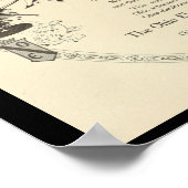 Elektrofahrzeuge Kraftfahrzeuge Vintag drucken Poster (Ecke)