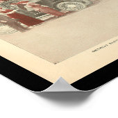 Elektrofahrzeuge Kraftfahrzeuge Vintag Poster (Ecke)