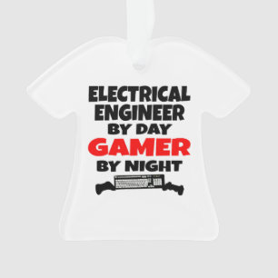 Elektroingenieur bei Day Gamer by Night Ornament