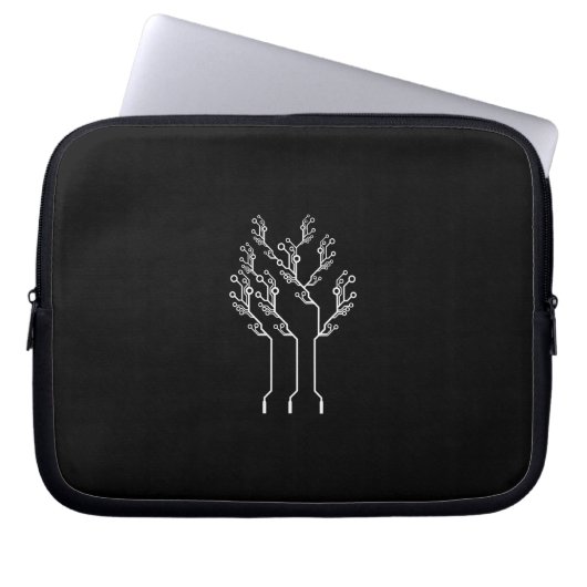 Elektroingenieur-Computer-Nerd Laptopschutzhülle (Vorderseite)