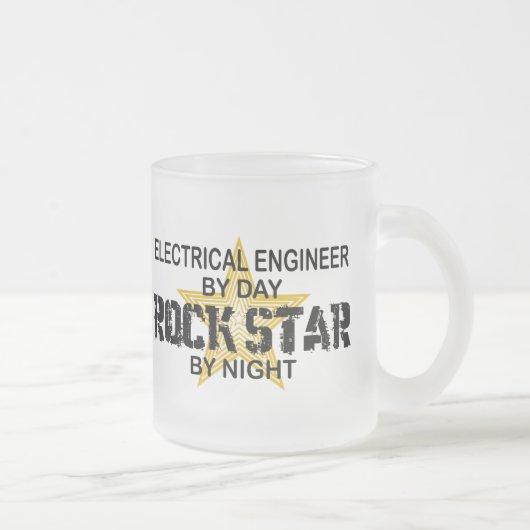 Elektroingenieur durch Rockstar Mattglastasse (Rechts)