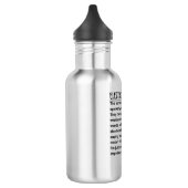 Elektroingenieur Edelstahlflasche (Links)