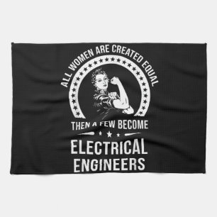 Elektroingenieur für Frauen ist gleich Geschirrtuch