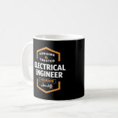 Elektroingenieur | Geschenkideen Kaffeetasse (Vorderseite Links)