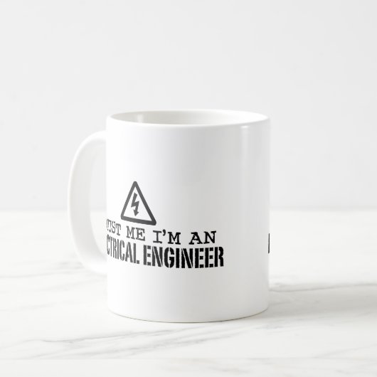 Elektroingenieur Kaffeetasse (Vorderseite Links)