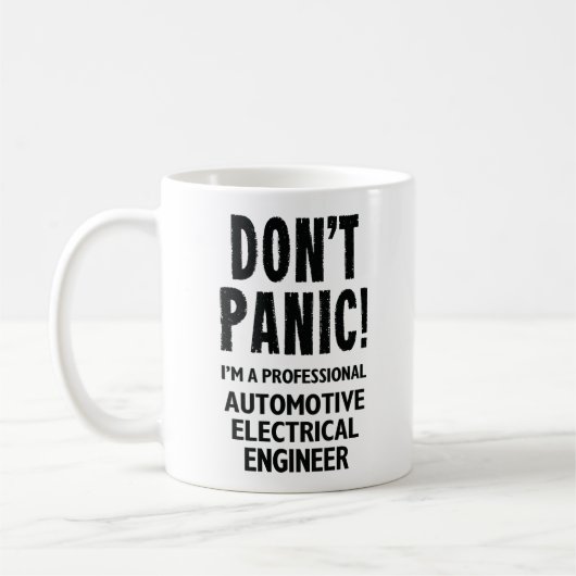 Elektroingenieur Kaffeetasse (Links)