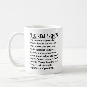 Elektroingenieur Kaffeetasse