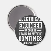 Elektroingenieur Magnet (Vorderseite/Rückseite)