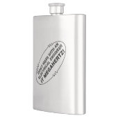 Elektroingenieur Megahertz Oval Flachmann (Links)