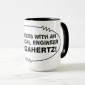 Elektroingenieur Megahertz Tasse (VorderseiteRechts)