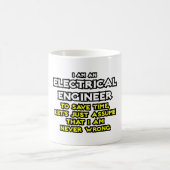 Elektroingenieur ...nehme an, ich habe nie Unrecht Kaffeetasse (Mittel)