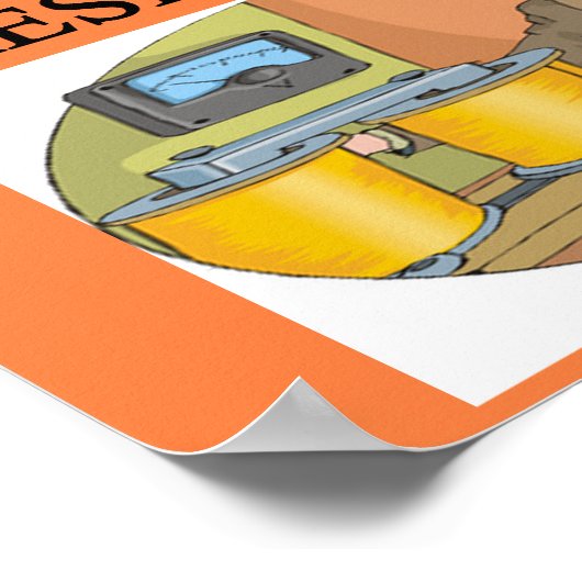 Elektroingenieur Poster (Ecke)