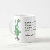 Elektroingenieur-Rätsel-Tasse Kaffeetasse (Vorderseite Links)