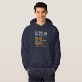 Elektroingenieur [Substantiv] Hoodie (Vorne ganz)