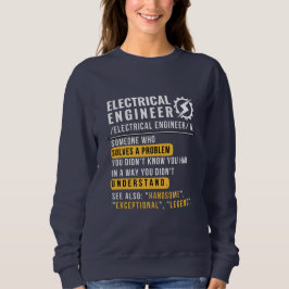 Elektroingenieur [Substantiv] Sweatshirt