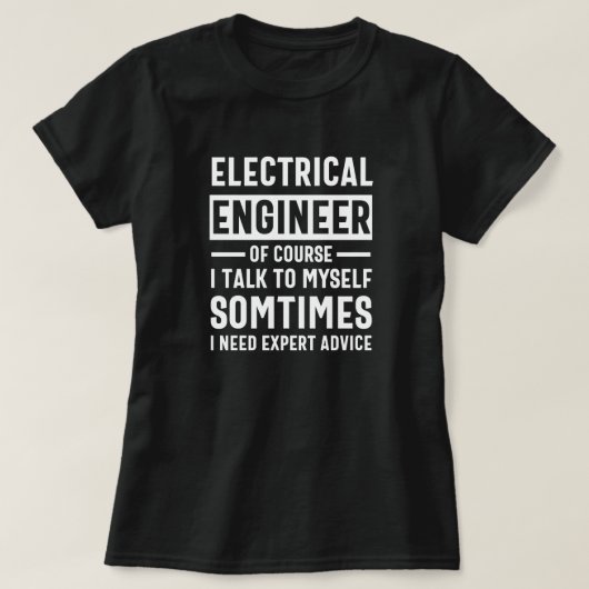 Elektroingenieur T-Shirt (Design vorne)