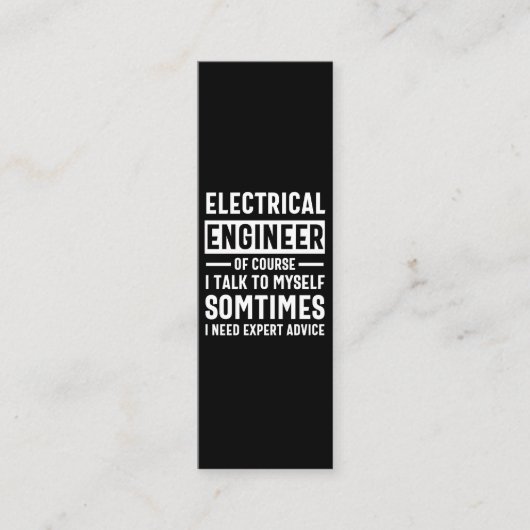 Elektroingenieur Treuekarte (Vorderseite)