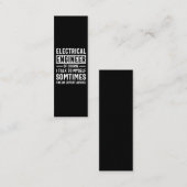 Elektroingenieur Treuekarte (Vorne/Hinten)
