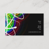 Elektroingenieur - Visitenkarte (Rückseite)