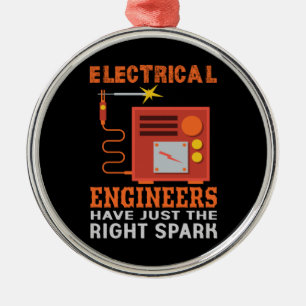 Elektroingenieure haben genau das Richtige Ornament Aus Metall