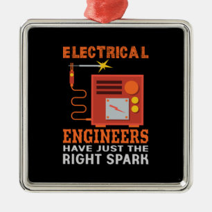 Elektroingenieure haben genau das Richtige Ornament Aus Metall