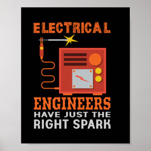 Elektroingenieure haben genau das Richtige Poster