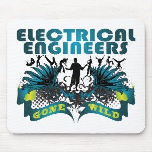 Elektroingenieure wild gegangen mousepad