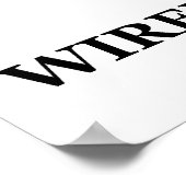 Elektrokardiogramm (EKG/EKG), verkabelt für den He Poster (Ecke)