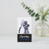 Elektrokarte Visitenkarte (Stehend Vorderseite)