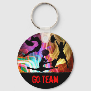 Elektrolasershow Cheerleader Schlüsselanhänger