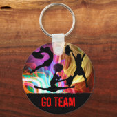 Elektrolasershow Cheerleader Schlüsselanhänger (Vorderseite)