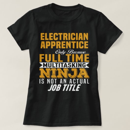 Elektrolehrling T-Shirt (Design vorne)
