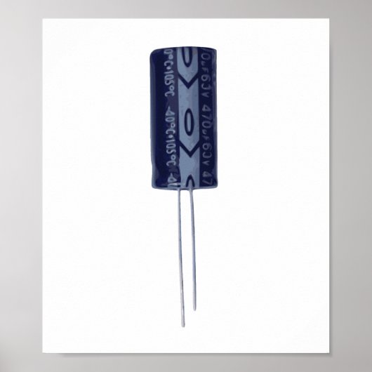 Elektrolytkondensator Poster (Vorne)